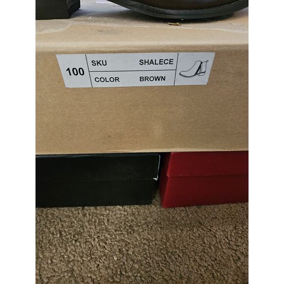 Journey Collection Shalece Brown/ Cheetah Print Heels | Size 10 - Picture 5 of 6